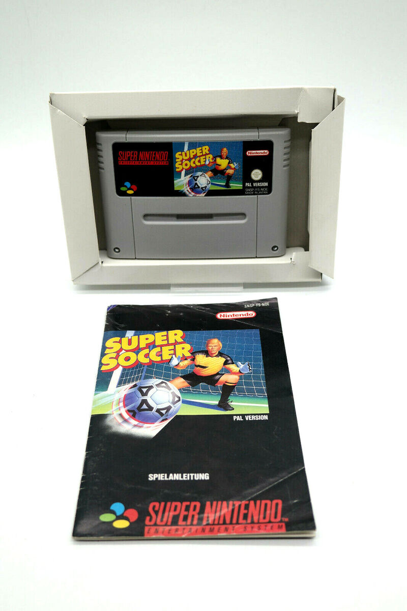Nintendo SNES Game - Super Soccer (OVP/CIB)(PAL) - 11116813 Nintendo SNES Game - Super Soccer (OVP/CIB)(PAL) - 11116813