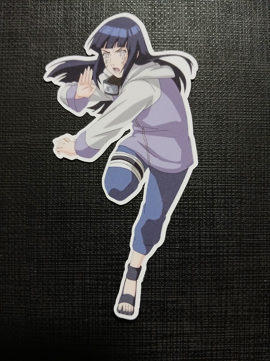 Naruto Hinata Hyuga Glossy Sticker Anime Waterproof! | eBay