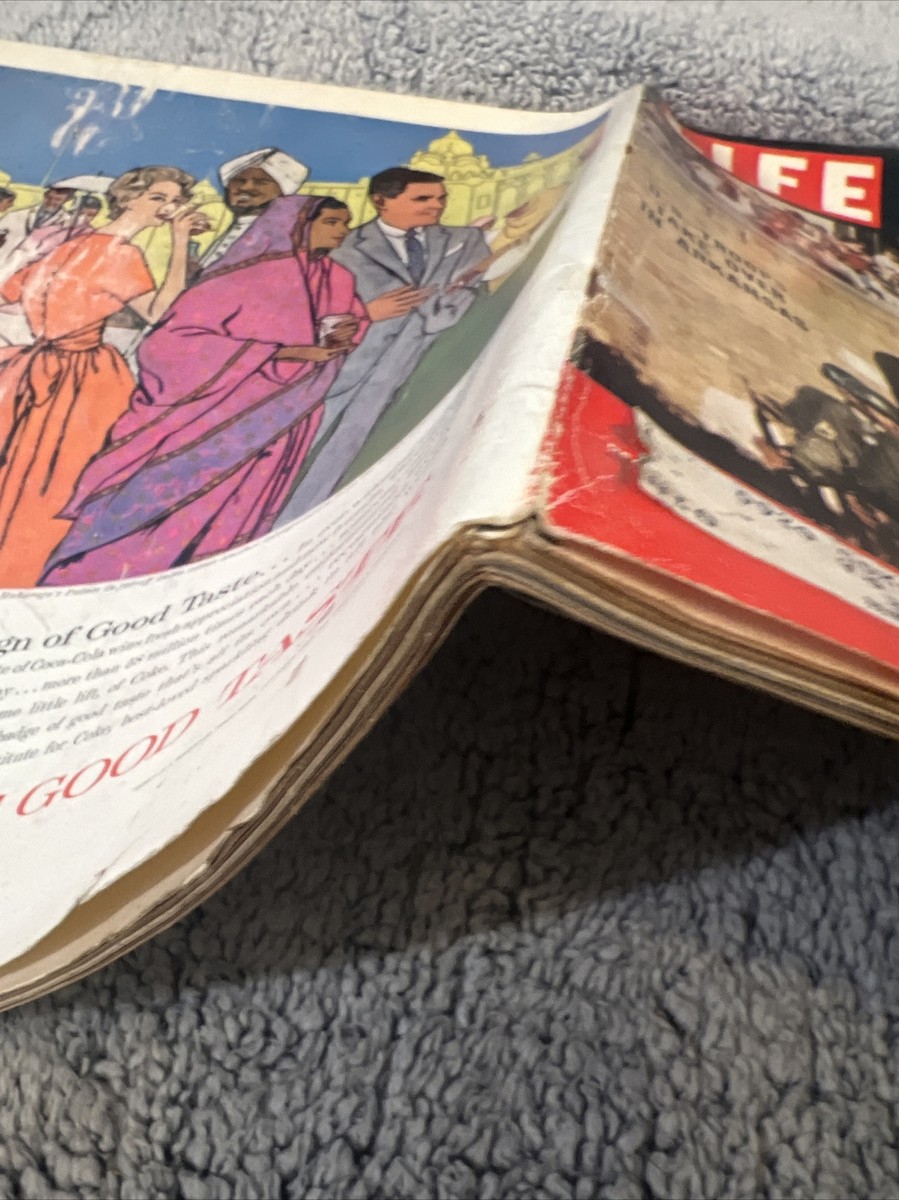 Life Magazine October 7, 1957 U.S. Troops Take Over in