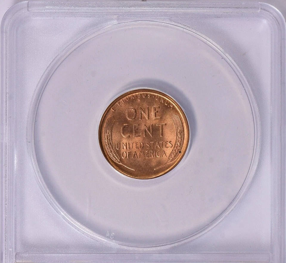 Error/Variety  1946-S/S Lincoln Cent RPM-15 ANACS MS-65 RD - Image 3 of 3