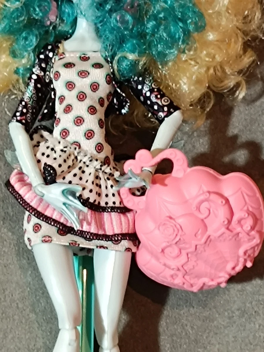 MONSTER HIGH G1 - Muñeca LAGOONA BLUE serie "STUDENT EXCHANGE" con Diario/stand