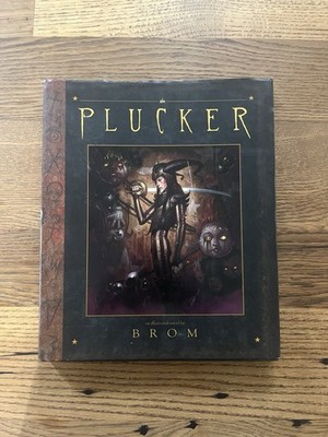 The Plucker by Brom - HC - 2005 - Illustrated Novel Dark Fantasy Art Book Abrams