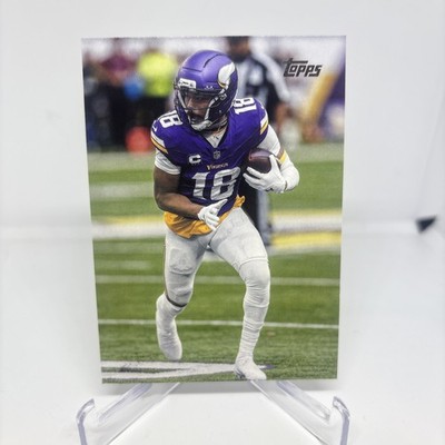 2026 Topps Flagship Football Justin Jefferson True Photo Variation SSP - Vikings