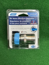 Camco 40054 Water Pressure Regulator Stainless Steel