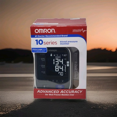 #ad Omron Series 10 Blood Pressure Monitor BP786N Extra Large Digits Backlight $69.00