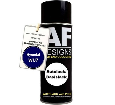 Für Hyundai WU7 Coast Blue Metallic Spraydose Basislack Sprühdose 400ml