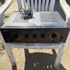 TEAC A-R 600 Integrated Stereo Amplifier Phono,CD,AUX,MD, Tuner + Subwofer outLR