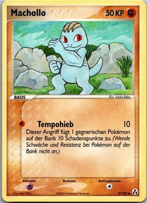 Pokémon Machollo 57/92 EX Legend Maker 2006