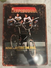Metal Print Kuwahara BMX Retro Vintage
