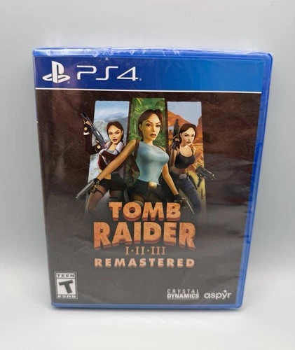 Tomb Raider I-III Remastered - PlayStation 4 PS4 (New, Sealed)