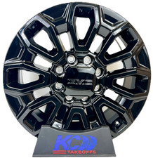 4 New 22 Factory Oem Gloss Black Wheels Rims Gmc Sierra 2500 3500 84829258 4 New 22 Factory Oem Gloss Black Wheels Rims Gmc Sierra 2500 3500 84829258