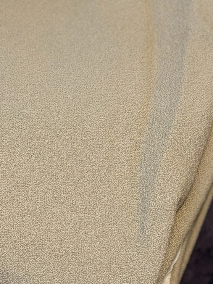 Anichini Beige Wool Twin Duvet Coverlet - Image 3 of 4