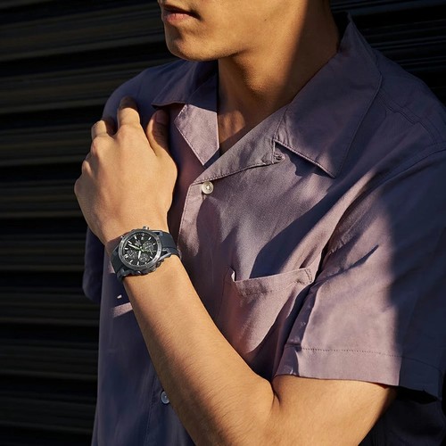 CASIO Edifice EFS-S640PB-1AJF SOSPENSIONE Solar Sapphire Glass Men Watch Black - Picture 5 of 5