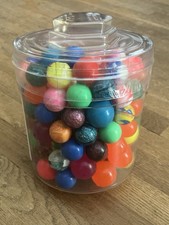 Superball Lot 132 Piece Bounce Container Sealed New Vending Craft Mix