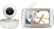 Motorola Nursery VM50G Video Baby Monitor Camera 5" 2-Way Audio, Pan/Tilt/Zoom