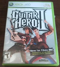 Guitar Hero 2 (Microsoft Xbox 360, 2007) Complete W/ Manual