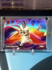 BIJAN ROBINSON 2025 TOPPS CHROME HELIX CASE HIT SSP #HX-11 FALCONS Q5849