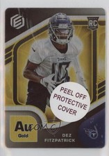2021 Panini Elements Rookies Gold 45/99 Dez Fitzpatrick #109 he0