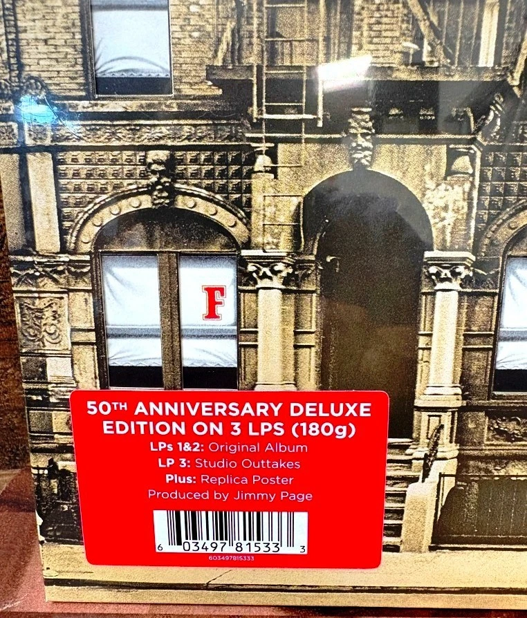 Led Zeppelin Physical Graffiti 50th Anniversary Deluxe Edition Triple LP Poster - Image 2 of 4