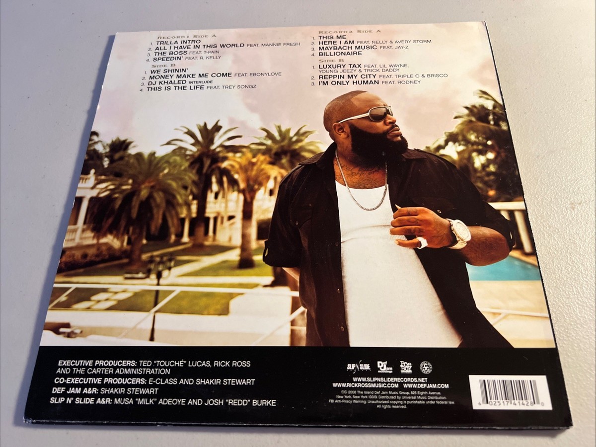 Trilla by Rick Ross (Record, 2008) for sale online | eBay