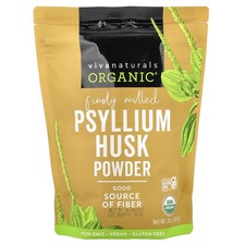 Organic  Psyllium Husk Powder, 24 oz 680 g 