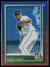 Andruw Jones 2025 Donruss Red and Blue #13 Atlanta Braves