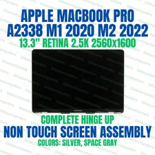 MacBook Pro 13.3" A2338 M2 2022 MNEP3LL/A MNEJ3LL/A EMC 8162 LCD Assembly