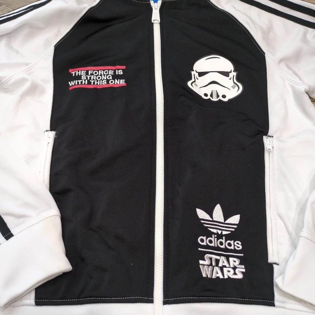 Adidas Men M Star Wars Collaboration Track Jacket Jersey Limited
