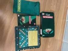 Vintage Pocket Scrabble Travel Magnetic Board Game Hardcase Mattel * NEW *Boxed