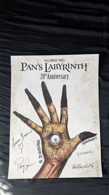 SDCC 2026 Pans Labyrinth 20th Anniversary Poster Signing with Guillermo and Cast