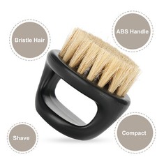 Bristle Brush For Beard Grooming Styling Beard Care Beardshaper Tool Black H CUT