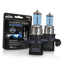  9008 Power Vision XENON Bright White 65/55-Watt Headlights, Pack of 2 Ultra