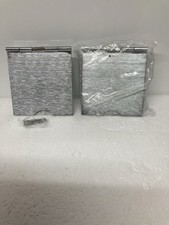 2 Flat Floor Sockets Stainless Steel