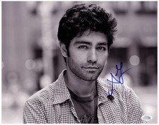 Entourage Adrian Grenier Signed Autographed 11x14 Photo B&W Portrait ACOA