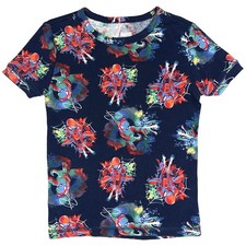 Gap Kids Marvel Spider-Man Organic Cotton Short Sleeve Pajama T-Shirt Top Size 8