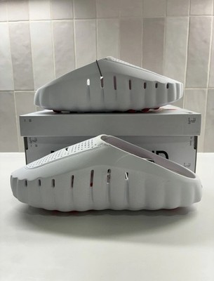 Nike Mind 001 Slide White Speed Red Size 14 HQ4307 101