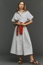 Anthropologie - The Tobie Shirt Dress by Exquise - Sale Off 50 - Freeshipping