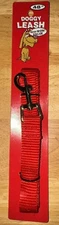 DOGGY LEASH 3/4"x 48" Dog Leash Red