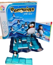 Penguins on Ice Board Game 80 Challenges Brain Teaser for Kids & Adults **