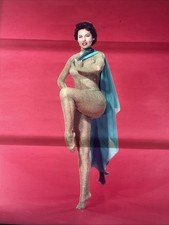 "Cyd Charisse" Pin-Up Original Promotional Transparency Negative 4"×5" "Cyd Charisse" Pin-Up Original Promotional Transparency Negative 4"×5"