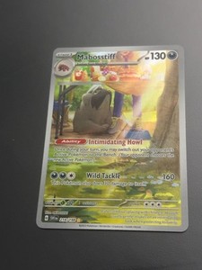 Pokemon Mabosstiff 218/198 Scarlet & Violet NM/M