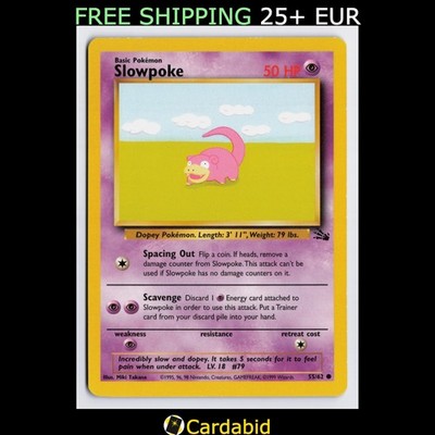 Slowpoke - FO #55/62 Fossil Unlimited Miki Takano LP