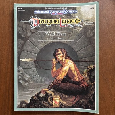 Dungeons & Dragons 2nd Ed. Dragon Lance DLS4 Wild Elves TSR 9334