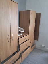 2 double wardrobes and a chest of drawers. Delivery included within 20 miles TS1
