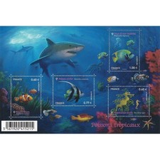 France feuillet F4646 Poissons tropicaux Neuf** 2012