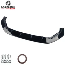 Gloss Black Front Bumper Spoiler Lip For 2013-2016 VW Golf MK7 GTI/R R-Line