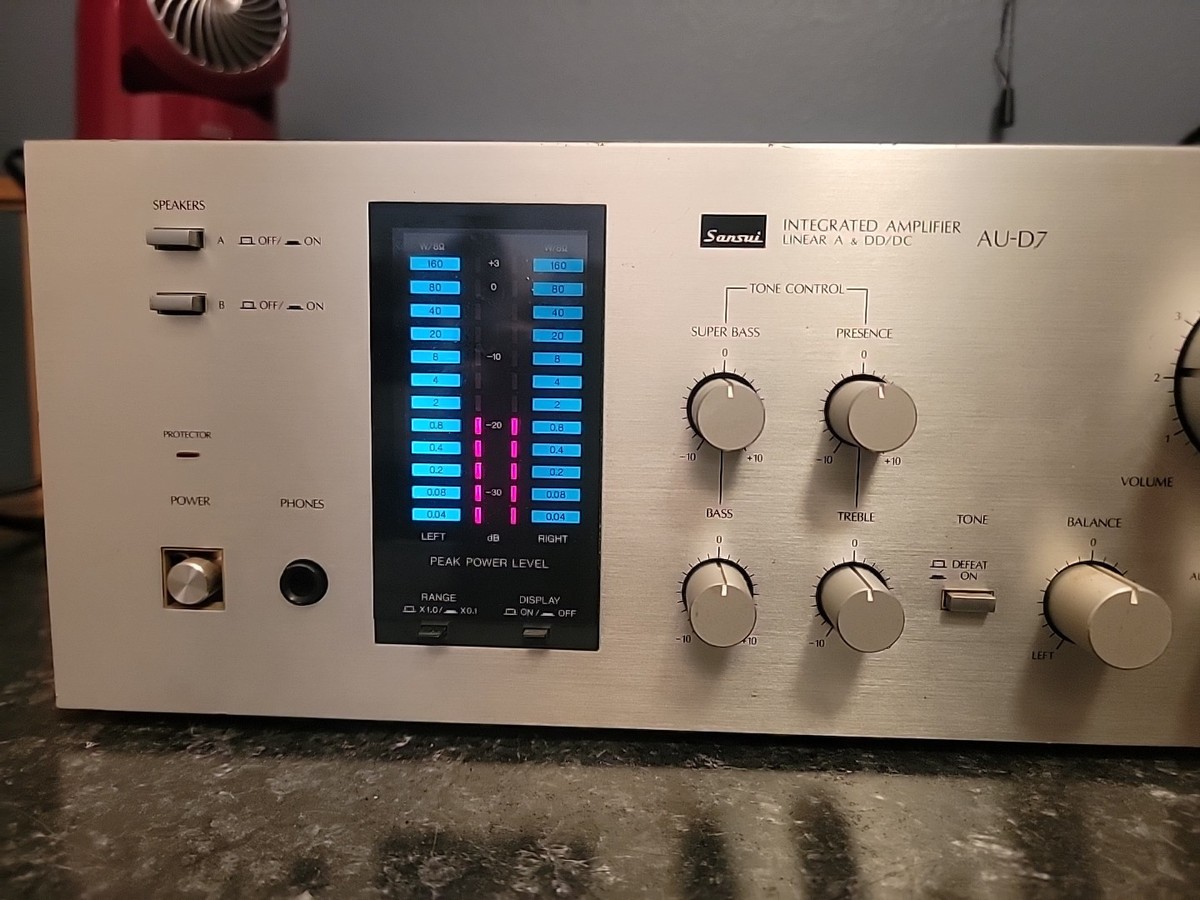 Sansui（サンスイ） AU-D7 SANSUI AU-D7の仕様 サンスイ/山水