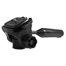 Tripod Pan for Head, 360  Rotation 90  Tilt 3-D Tripod for Head 3/8" Thread 1/4"