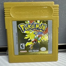 Pokémon Gold Version Game Boy Color Original Tested Cartridge Only