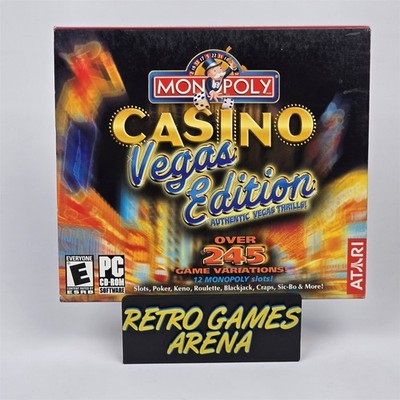 Monopoly Casino: Vegas Edition (PC CD-ROM) Jewel CIB COMPLETE